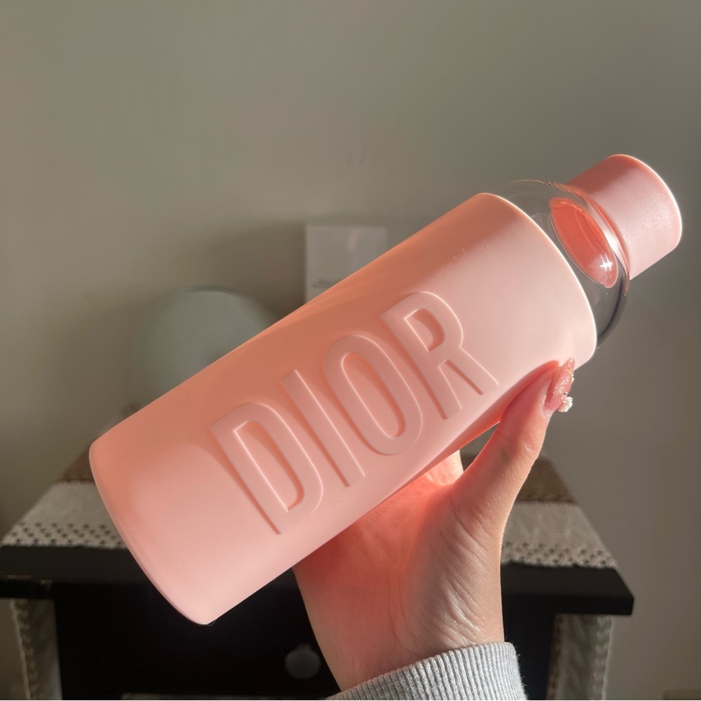 Dior Glass Water Bottle New